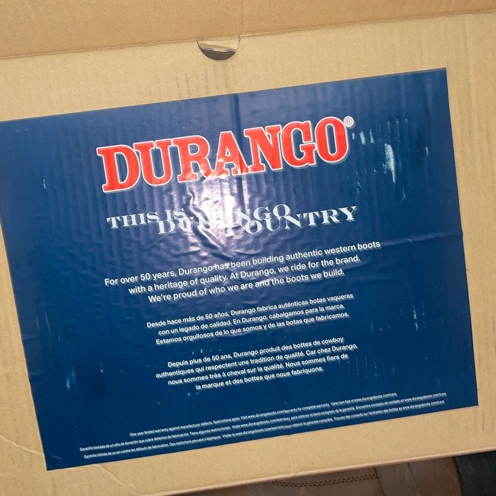 Brand New In Box & New With Tags Durango Women's Harness Boots *make offers* - Picture 9 of 9